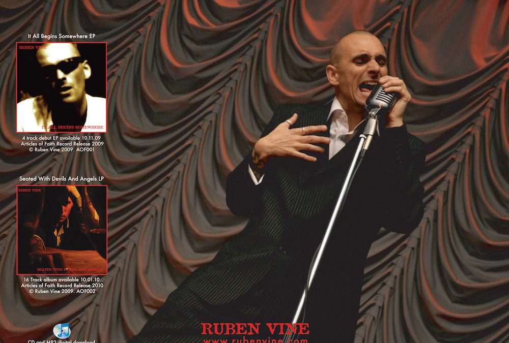 Ruben Vine Debut LP Release Poster